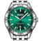 Fairwhale FW-5810 Green Q - green watch dial, luxury details, studio shot
