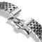 Fairwhale FW-5810 Green Q - watch strap, buckle, macro, leather