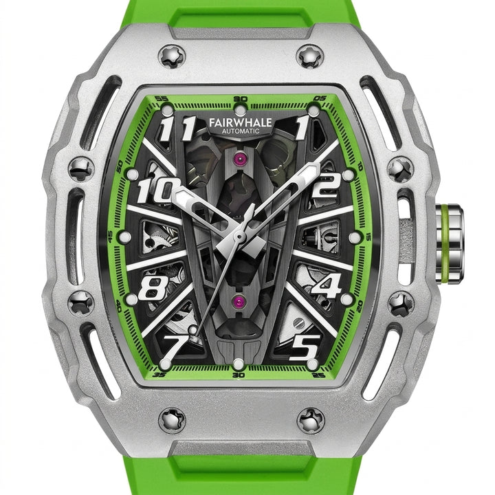 Fairwhale FW-6640 VARILIO - Luxury Watch Dial, White Background, Studio Shot