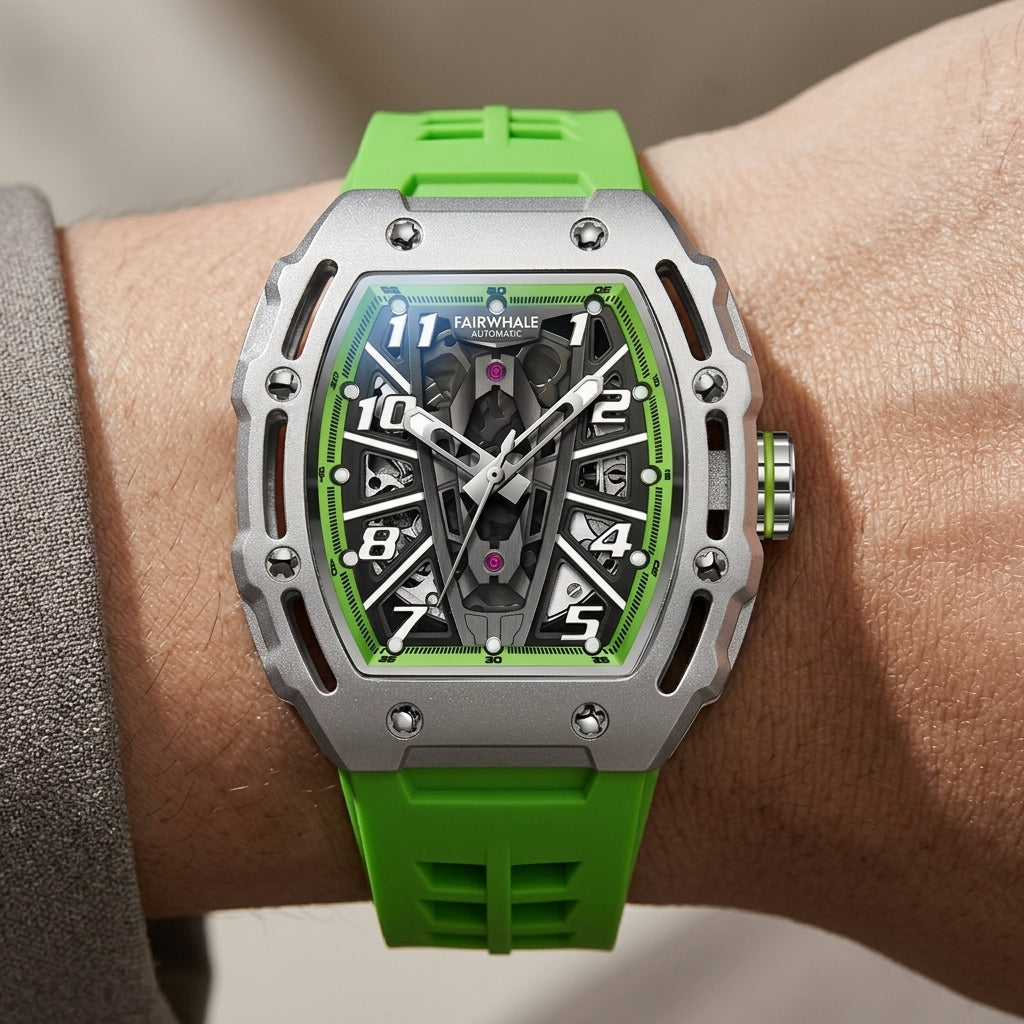 Fairwhale FW-6640 VARILIO - Wristwatch close-up luxury