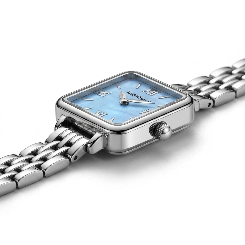 Fairwhale Square Wrist St - side profile, luxury watch, case thickness