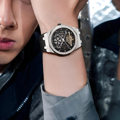 Mark Fairwhale 6400 KRYONA – Men’s Skeleton Tourbillon Automatic Watch Product vendor
