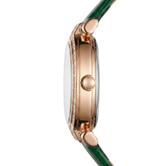 Fairwhale 3659 VELORA - Lifestyle shot of the watch on a wrist with floral elements