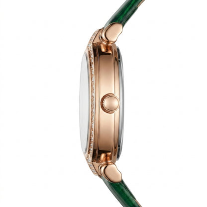 Fairwhale 3659 VELORA - Lifestyle shot of the watch on a wrist with floral elements