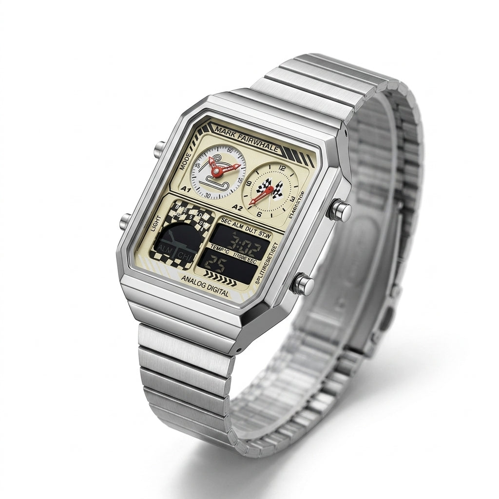 Mark Fairwhale 4460 Recta - luxury watch white background