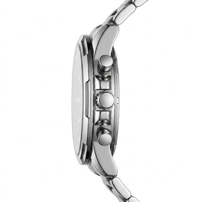 Mark Fairwhale 5028 STENT - luxury watch side profile, metal case, white background