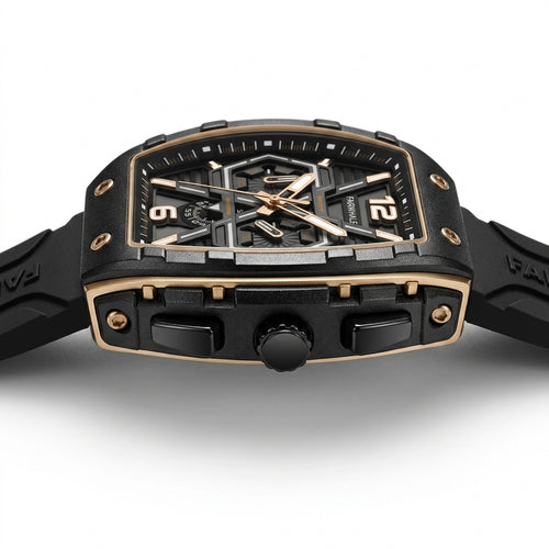 Mark Fairwhale 5560 CLIRE - Side Profile, Thick Case, Luxury Watch