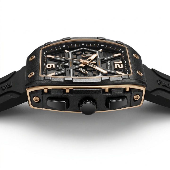 Mark Fairwhale 5560 CLIRE - Side Profile, Thick Case, Luxury Watch
