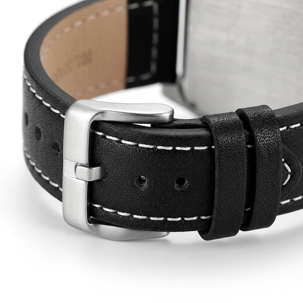 Mark Fairwhale 5570 Men’s - leather strap buckle macro