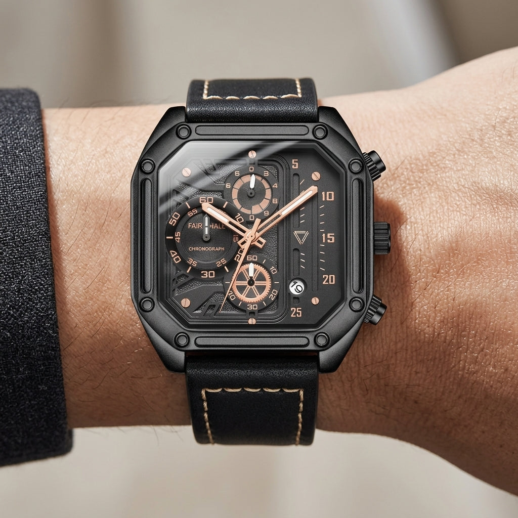 Mark Fairwhale 5570 Men’s - wristshot luxury detail