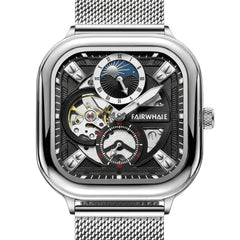 Mark Fairwhale 6290 ANERI - Luxury watch dial, macro, white background