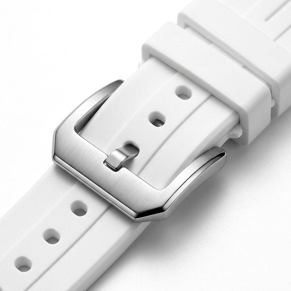 Mark Fairwhale Flying Tou - leather strap buckle macro
