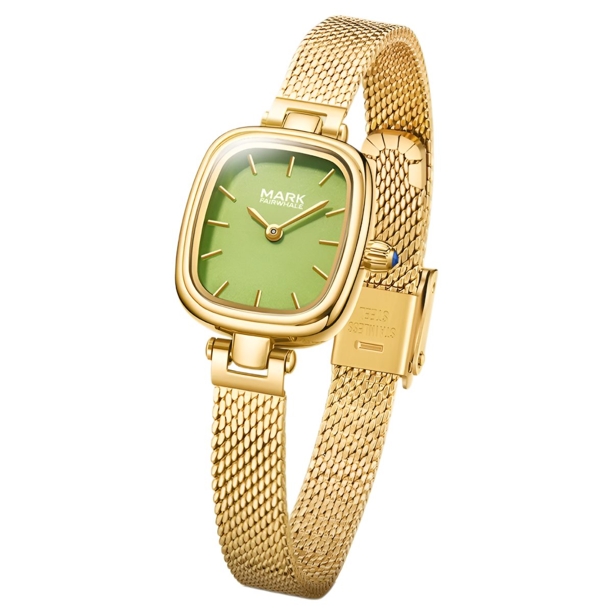 Fresh Green Dial, Pure Golden Elegance