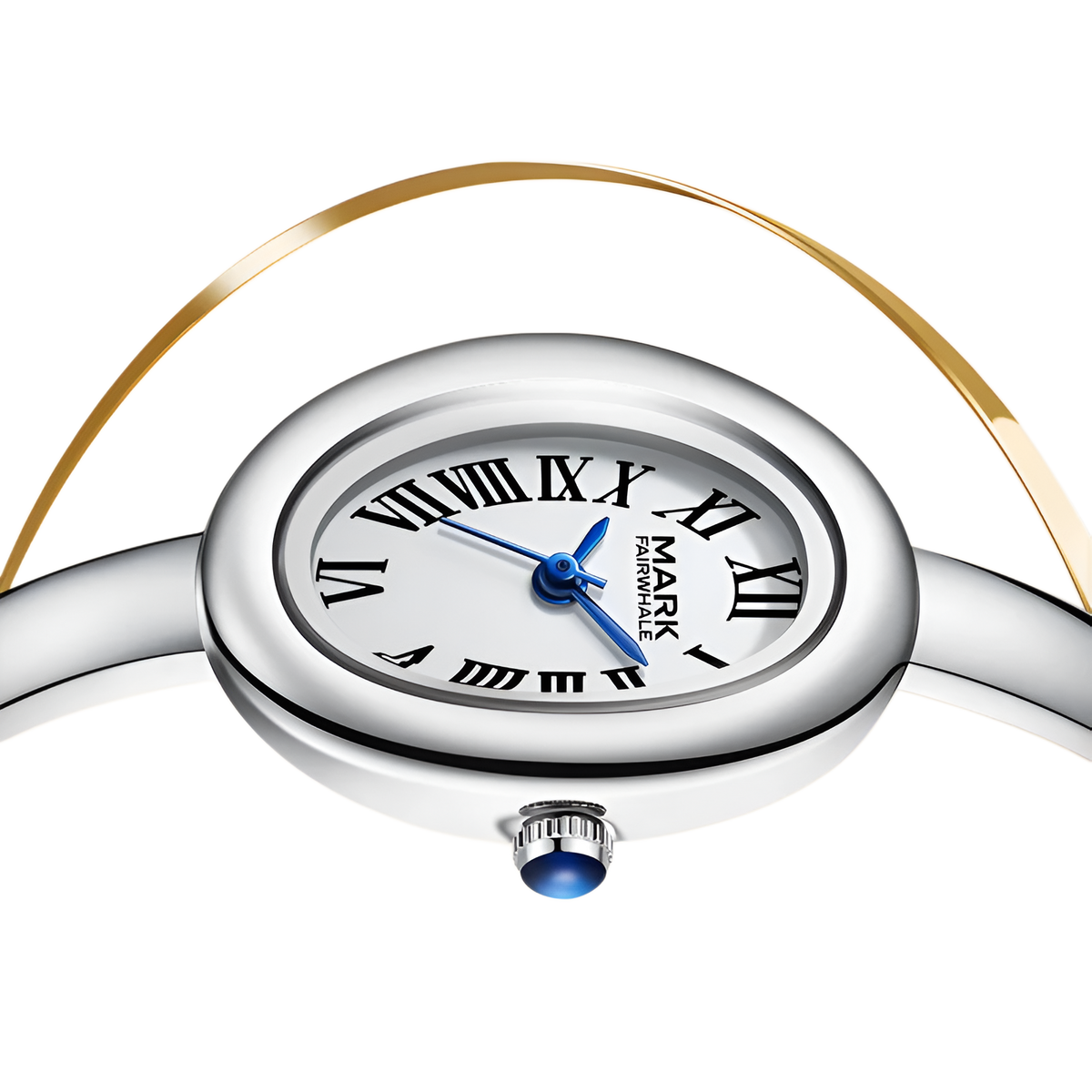 Classic Roman Dial With Sapphire Style Crown