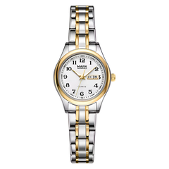 Fairwhale FW-3810 SERENA - Two-tone stainless steel watch with gold accents