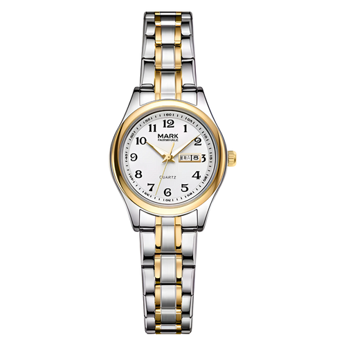 Fairwhale FW-3810 SERENA - Two-tone stainless steel watch with gold accents