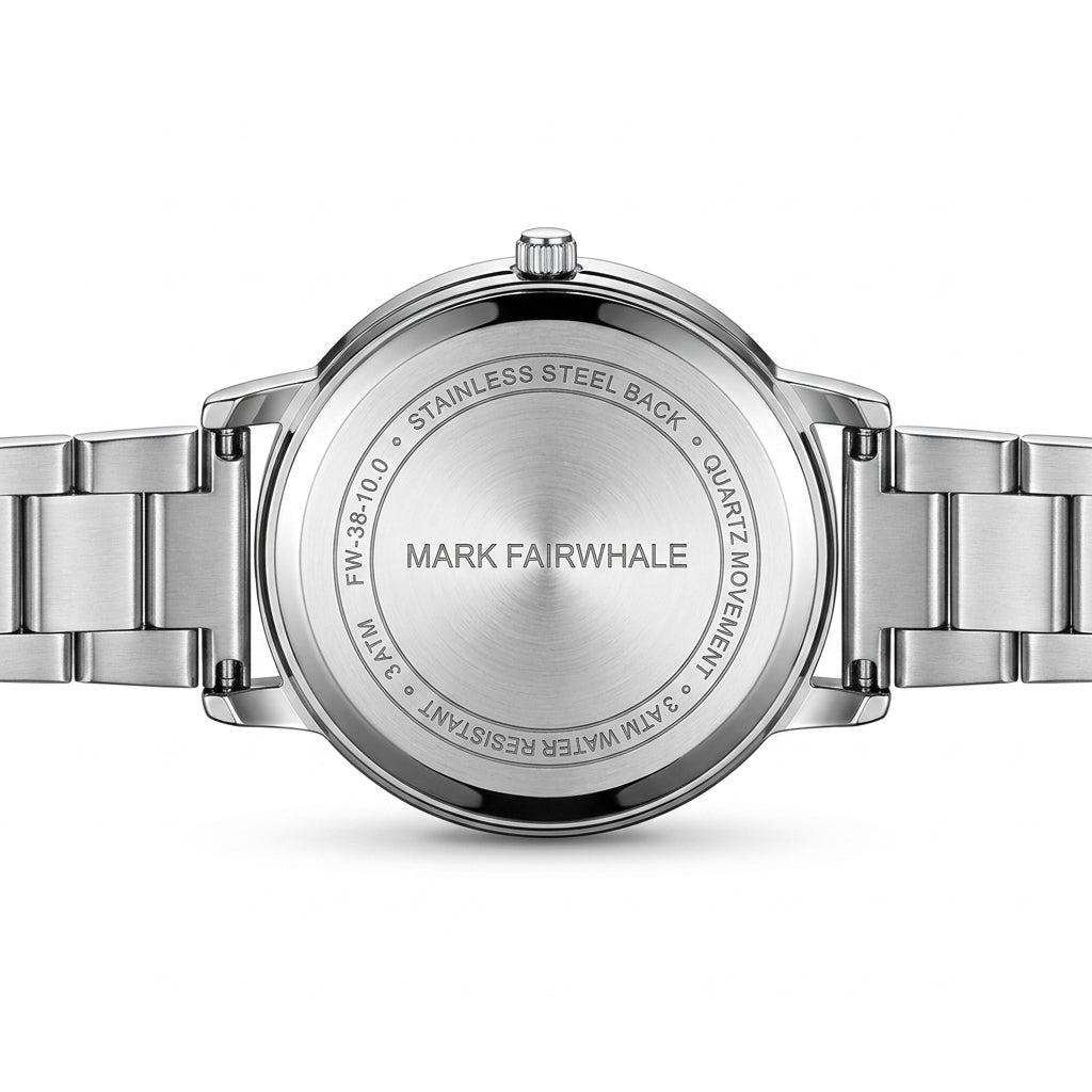 Fairwhale FW-3840 Women’s - Rose gold watch, front view, detailed face