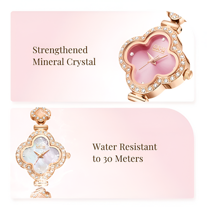 Mark Fairwhale FW-3860 LUXORA women’s quartz watch with strengthened mineral crystal and 30m water resistance