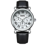Mark Fairwhale FW-5026 - - white dial Roman numerals