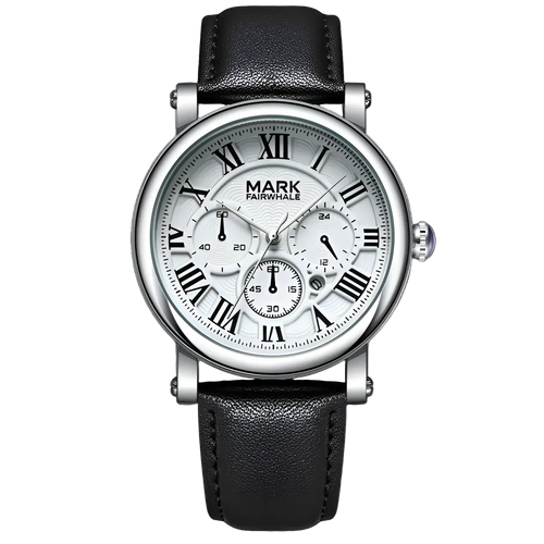Mark Fairwhale FW-5026 - - white dial Roman numerals