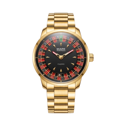 Mark Fairwhale FW-5031 ROULETTE AUREUS - gold front view packshot