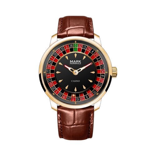 Mark Fairwhale FW-5031 ROULETTE CLASSICO - gold brown front view packshot