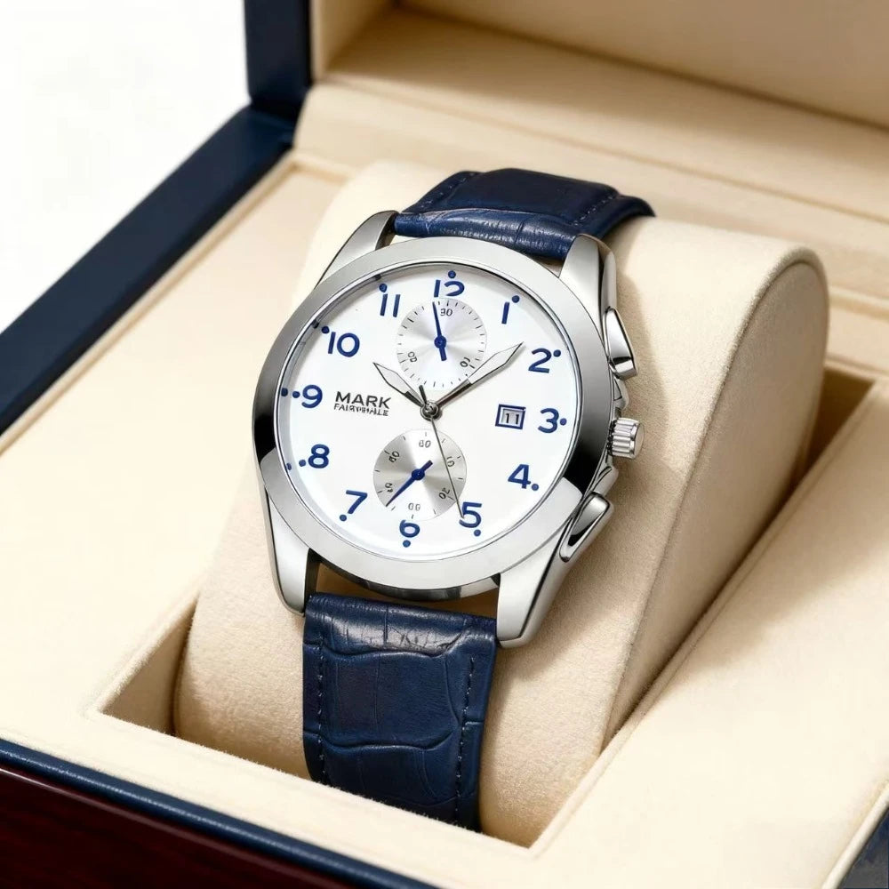 Quartz Watch presented in box, suitable for gifting and daily wear