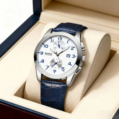 Quartz Watch presented in box, suitable for gifting and daily wear