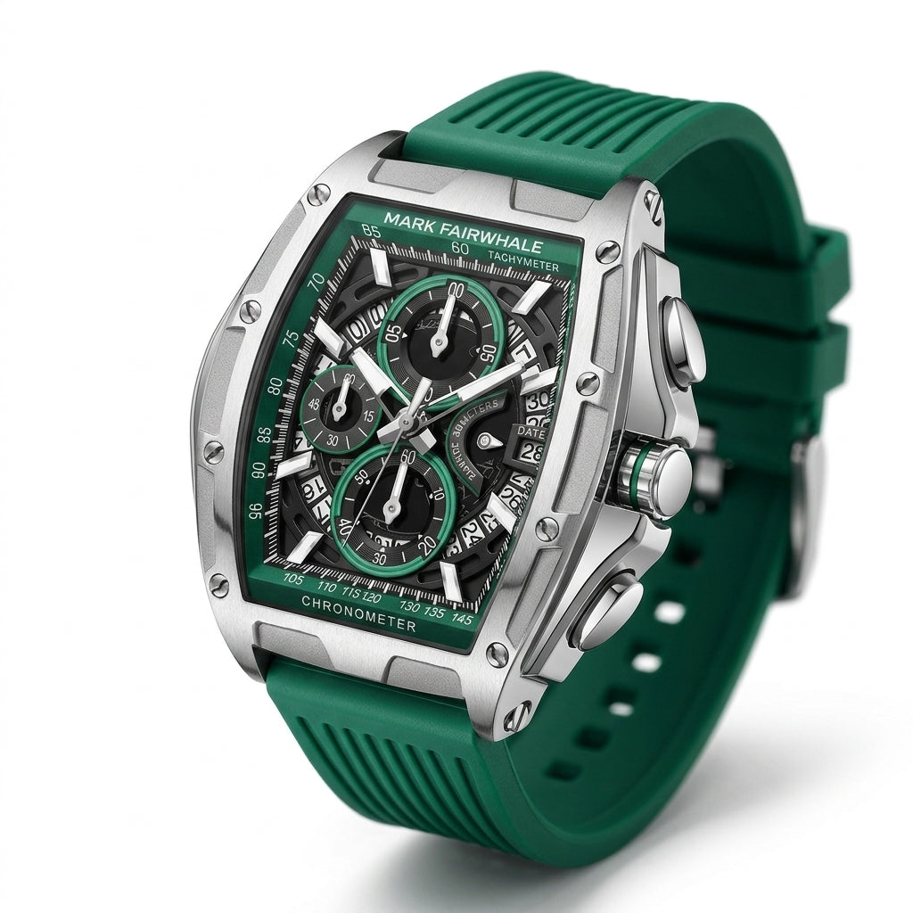 Mark Fairwhale FW-5080 VE - Tachymeter scale on outer dial