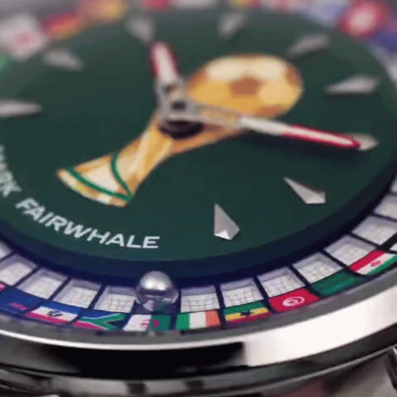 Video showing Mark Fairwhale FW-5087 dial