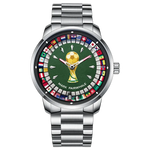 MARK FAIRWHALE 5087 VICTORY- Green dial, trophy, flags