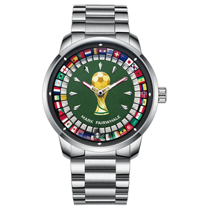 Mark Fairwhale FW-5087 VICTORY – Men's Quartz Watch - Silver Green