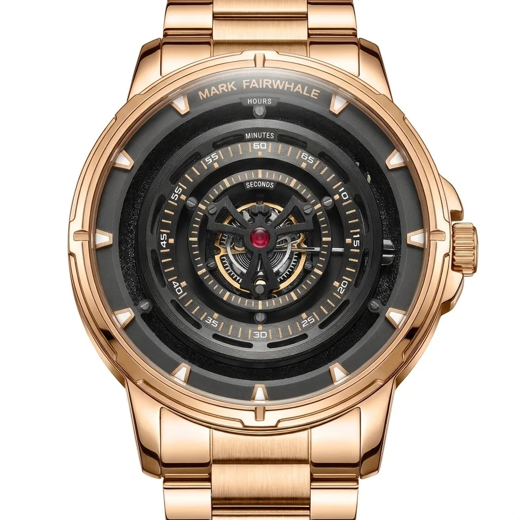 Mark Fairwhale FW-5094 FW-5094 - rose gold dial face