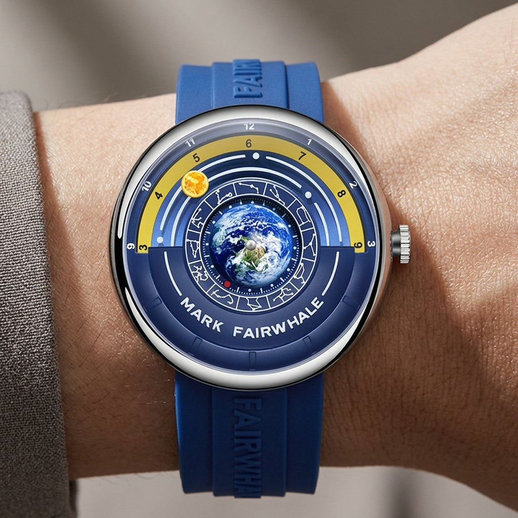 FW-5700 Mark Fairwhale - Back view, blue strap