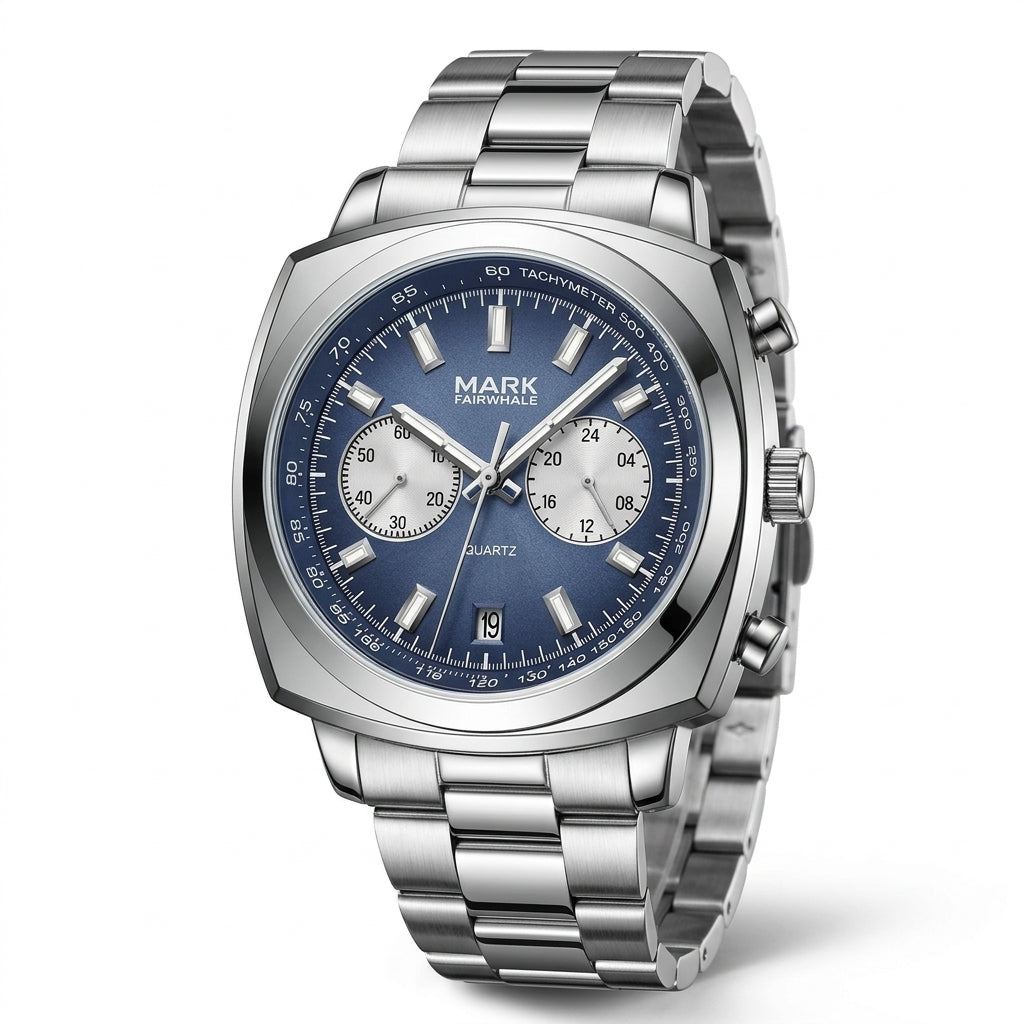 Mark Fairwhale FW-5900 AU - Grey dial chronograph watch
