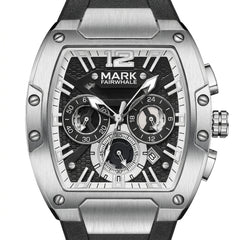 Mark Fairwhale FW-5950 Me - Tonneau chronograph, men's sport, quiet luxury