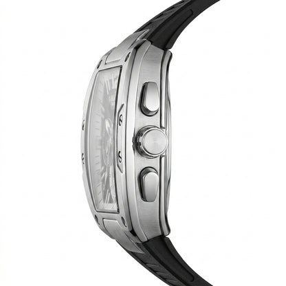 Mark Fairwhale FW-5950 Me - Macro shot, texture on dial, screw details