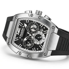 Mark Fairwhale FW-5950 Me - Back view, case engraving, watch strap connection