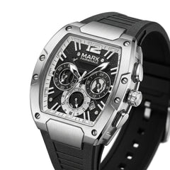 Mark Fairwhale FW-5950 Me - Lifestyle shot, casual attire, watch accent