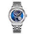 Mark Fairwhale FW-6049 Automatic Mechanical Watch - polished gold finish, studio lighting, sleek luxury aesthetic
