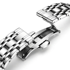Mark Fairwhale FW-6054 Auto Skeleton Watch - skeleton dial, roman numerals, stainless steel case