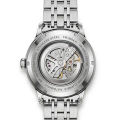Mark Fairwhale FW-6054 Auto Skeleton Watch - skeleton dial, stainless steel, roman numerals