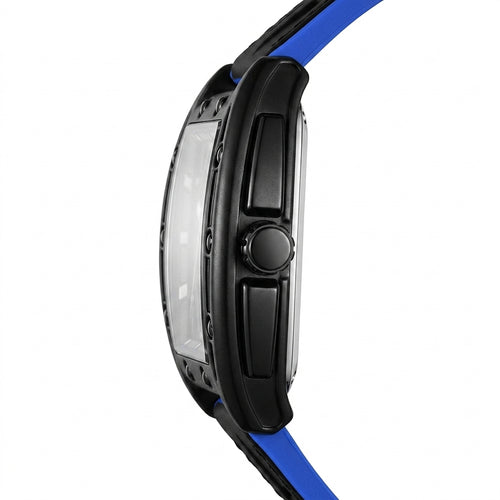 Mark Fairwhale Galaxion Watch - Luxury watch profile, side view, white background.