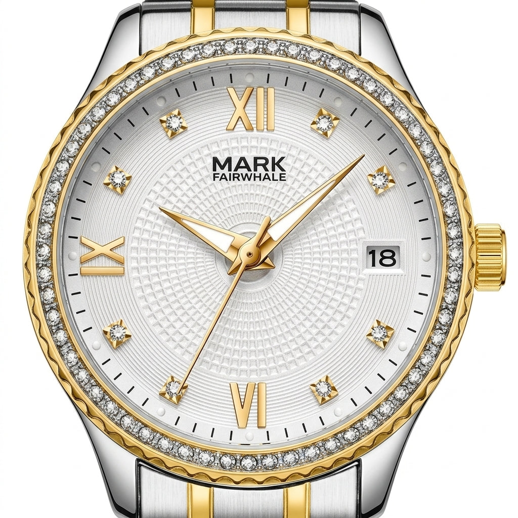 Mark Fairwhale FW-3740 Un - Luxury Watch Dial, White Background