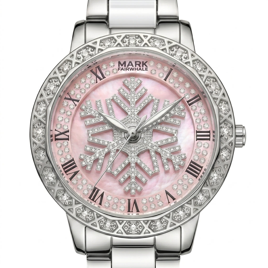 MARK FAIRWHALE FW-3890 Sn - luxury watch dial, metal accents, crisp details