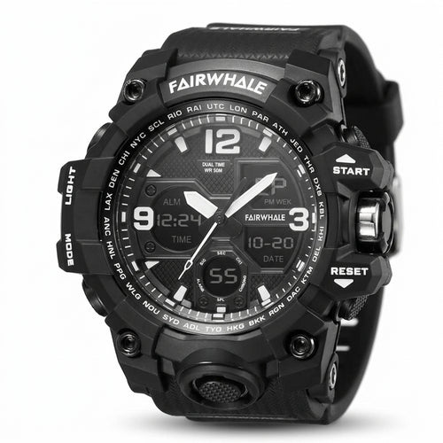 Mark Fairwhale FW-4230 Ur - Luxury watch side detail, white background