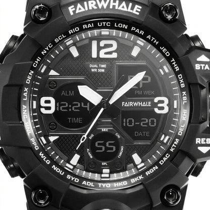 Mark Fairwhale FW-4230 Ur - Watch dial texture, luxury, white background