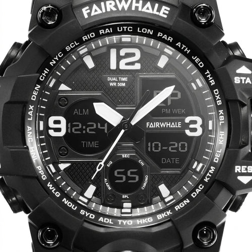 Mark Fairwhale FW-4230 Ur - Watch dial texture, luxury, white background