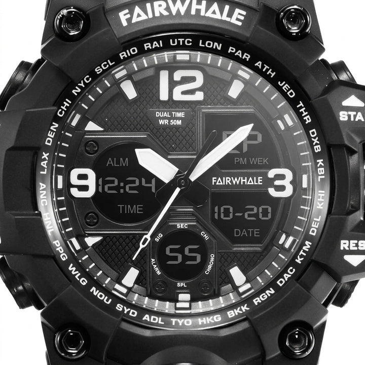 Mark Fairwhale FW-4230 Ur - Watch dial texture, luxury, white background