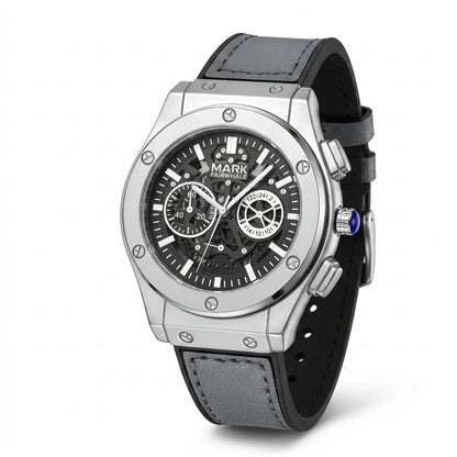 MARK FAIRWHALE FW-5023 Me - luxury watch, stainless steel, white dial